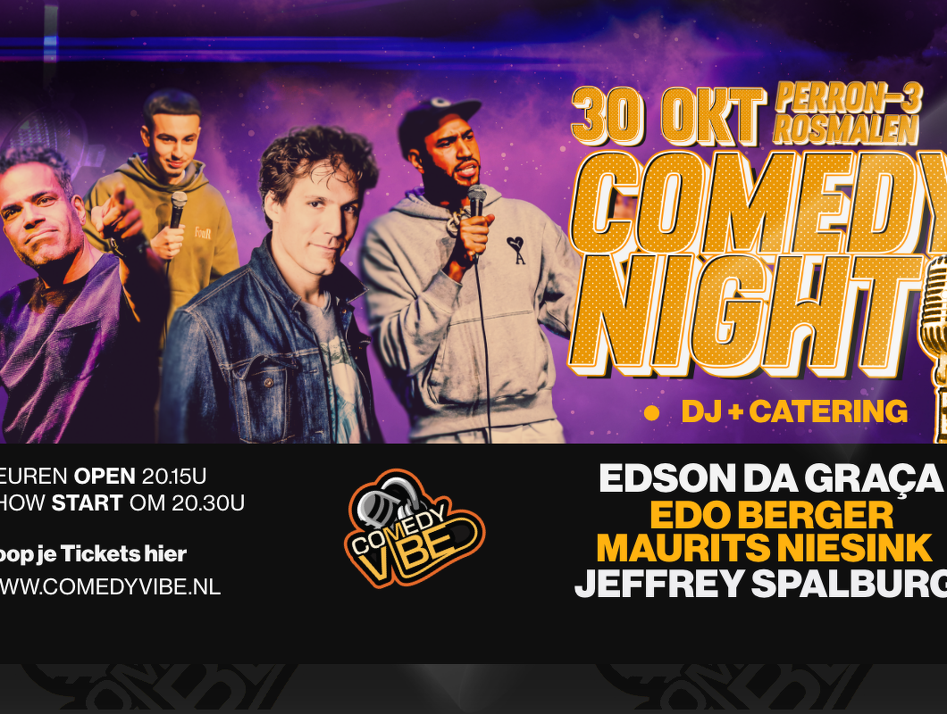 Comedy Vibe • Edson da Graça e.a.