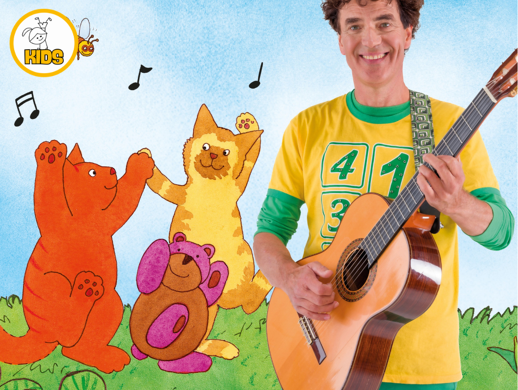 Dikkie Dik & Dirk Scheele • Zing, spring, miauw (2+)